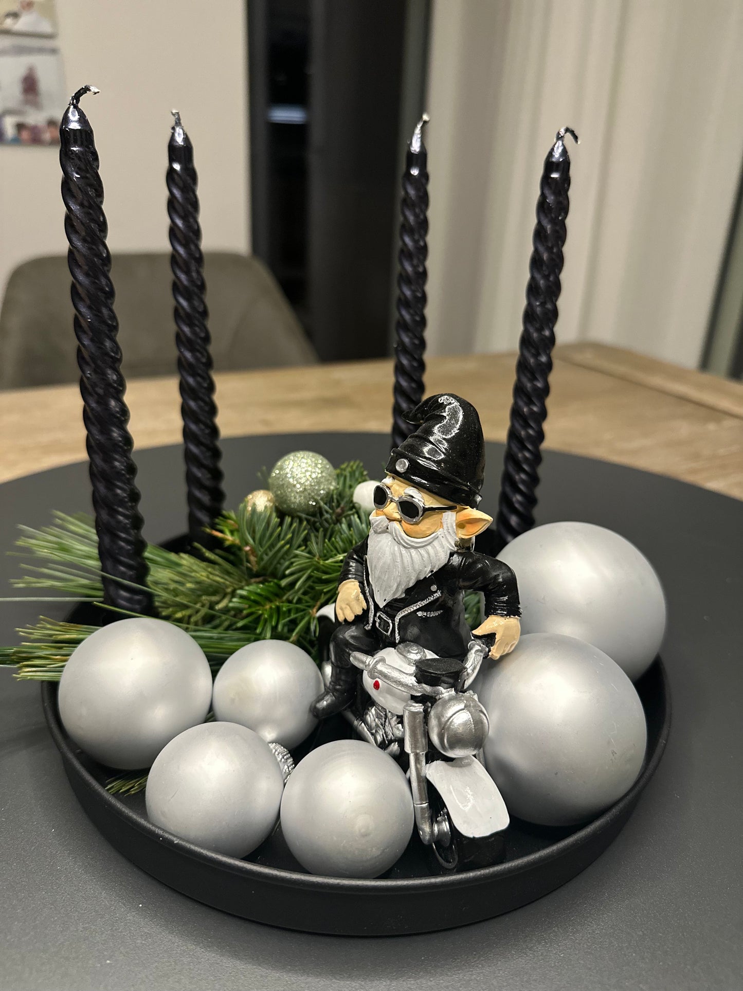 Rocker Kranz schwarz