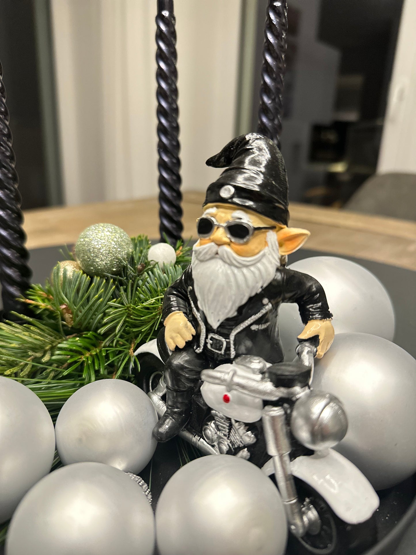 Rocker Kranz schwarz